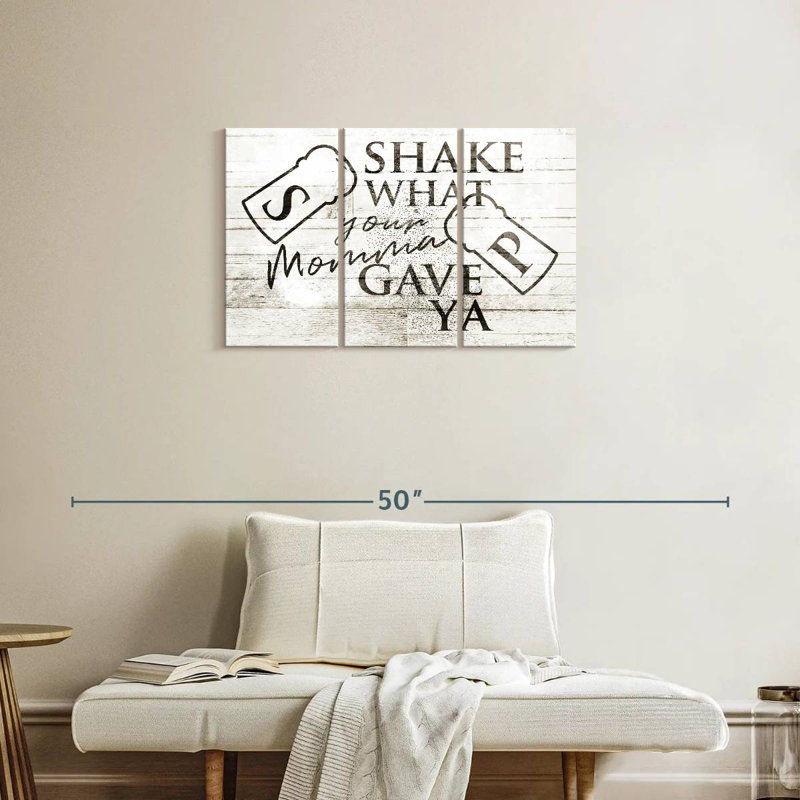 Tergel Shake What Momma Gave Ya, 20" H x 33" W