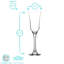 Argon Tableware - Tromba Champagne Flutes - 190ml-55599090