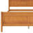 Wooden Platform Bed With A Comfortable Headboard And Sturdy Wooden Slat Support System-662851927-648474263