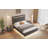 Luxurious Floating Bed Frame with LED Lights, Plush Velvet Upholstery, and Easy Assembly for a Modern Bedroom