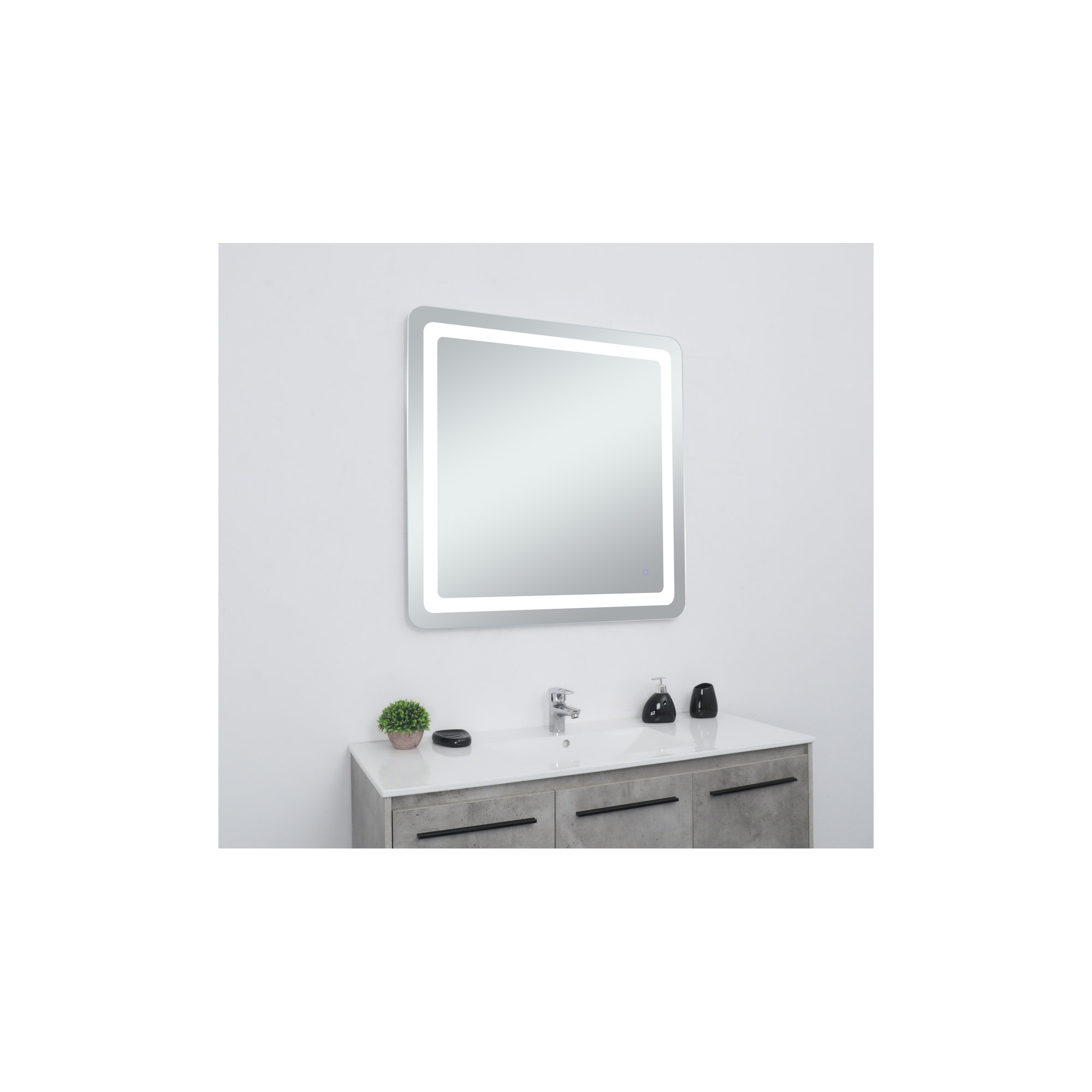 Juliane Mirror, Square, 36" x 36"