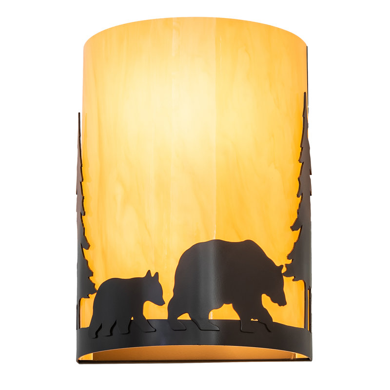 1 - Light Flush Mounted Sconce