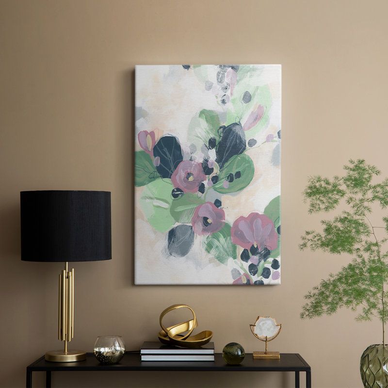 Fresque tropicale I - galerie Cavas sur mesure, H 27 po x l 18 po
