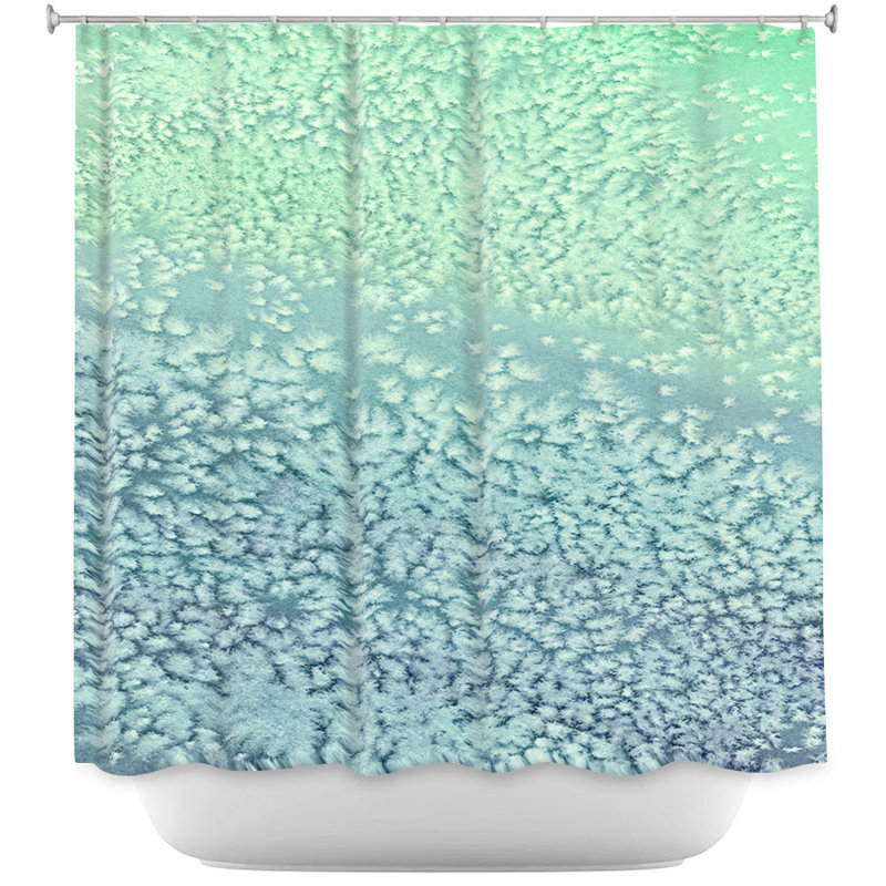 Rideau de douche simple Wavesong