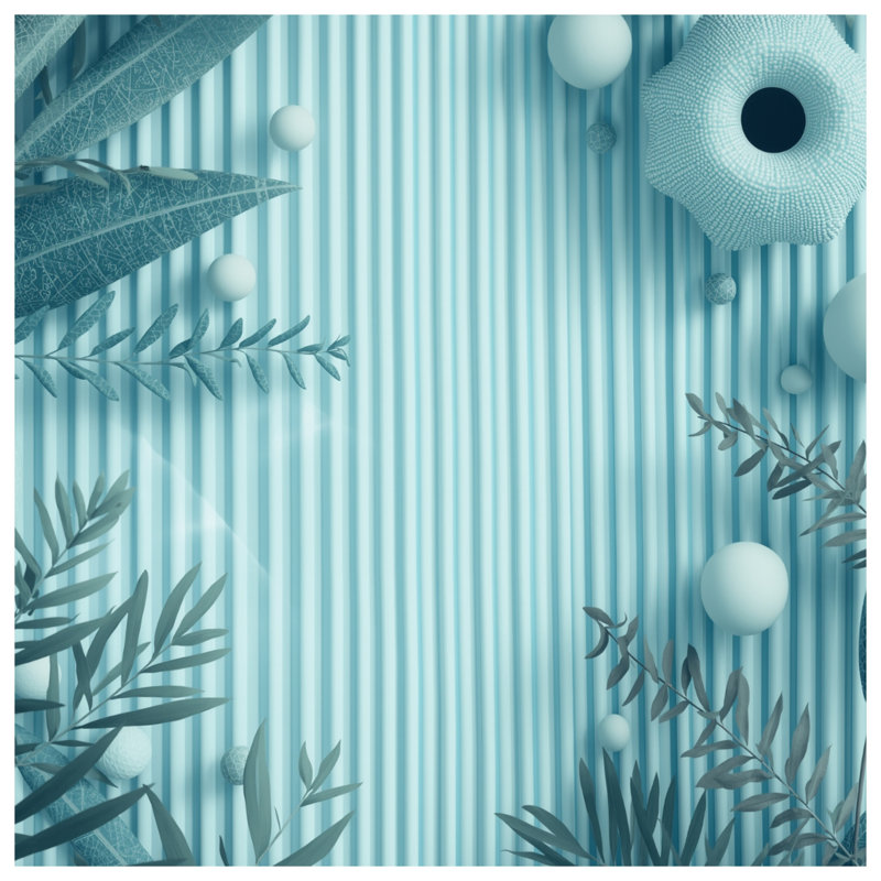Tapis de bain à rayures bleues, L 24 po x L 17 po
