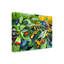 Grenouille de fléchettes-reproduction sur toile tendue-26853886