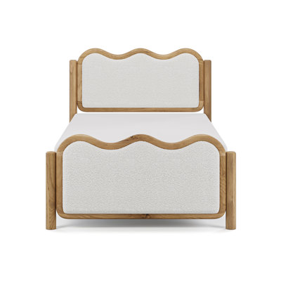 Lit plateforme tapissier Shirleen