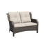 Meikel 49'' Wide Straight Wicker Loveseat with Cushions-1977633670