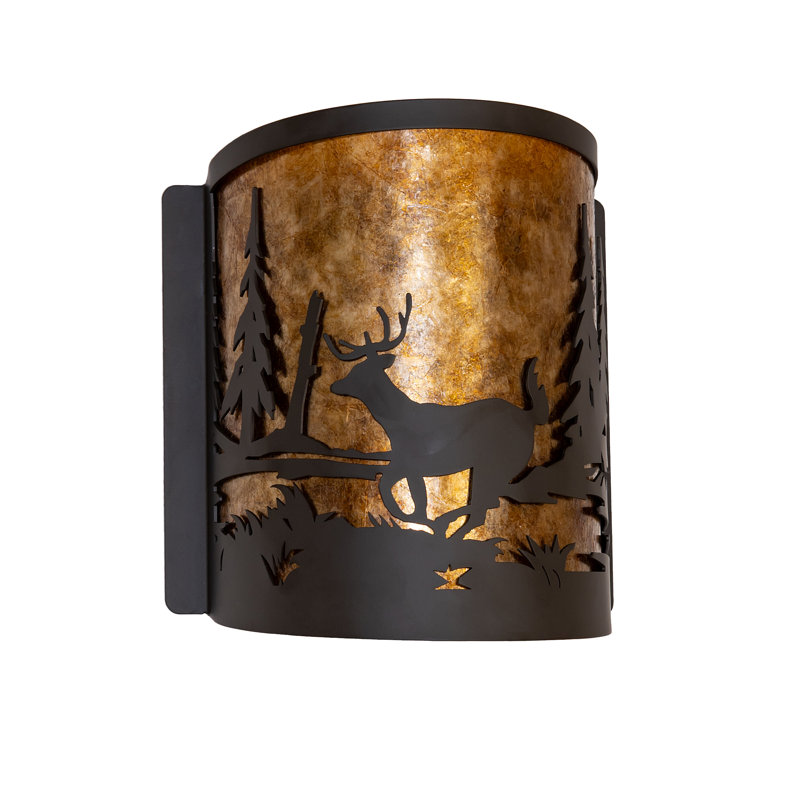1 - Light Flush Mounted Sconce
