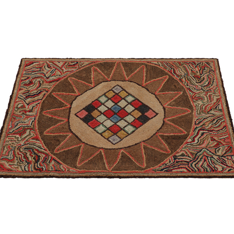 One-of-a-Kind 2'6”x3'6” Hand Knotted Area Rug