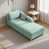 Mélange de coton et de lin vert