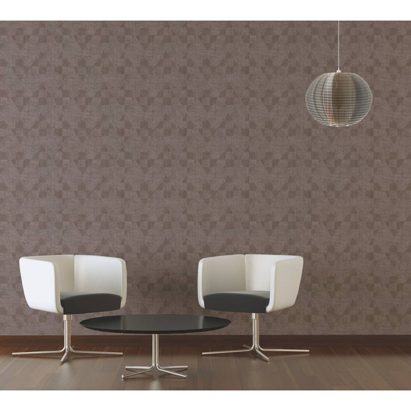 Rouleau de papier peint L 33 pi x l 21 po, Brun