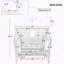 Meuble-lavabo moderne de 30 pouces avec lavabo en céramique et rangement multifonctionnel