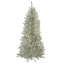 Sapin de Noël artificiel transparent de style champagne 9 '-non éclairé