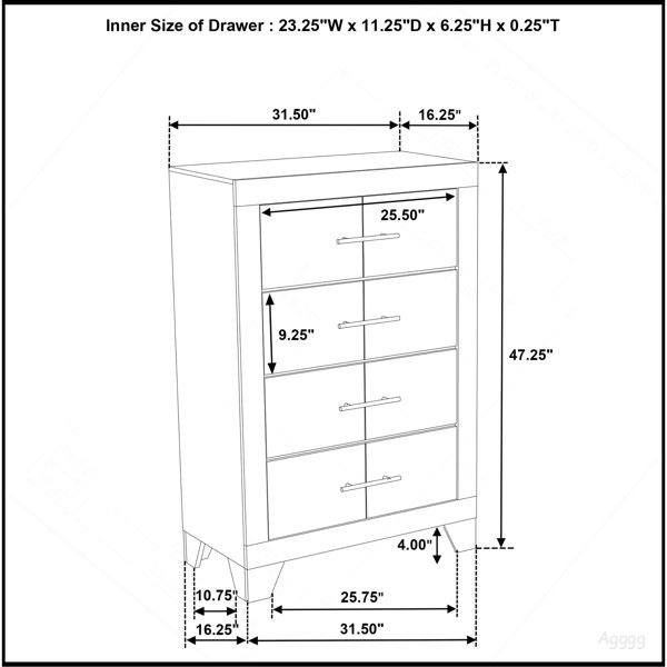 Dimensions du produit