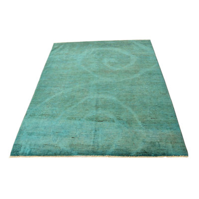 Tapis carré carré olive Olive