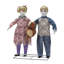 Haunted Hill Farm 3 pi Apocalypse Twins Halloween avec mouvement et yeux rouges