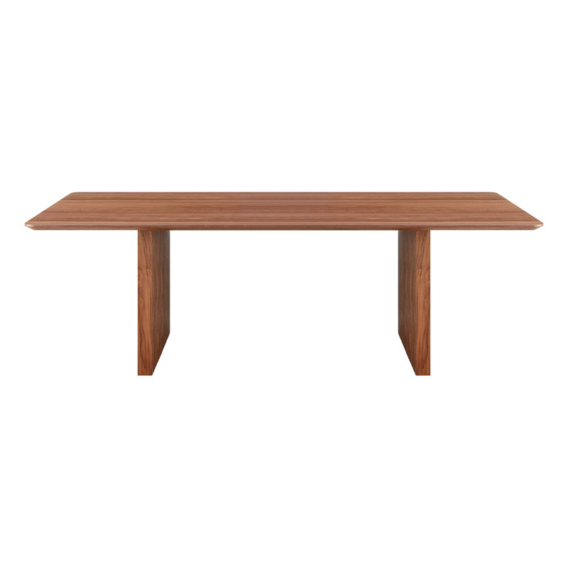 Table rectangulaire 95 "en noyer Salini