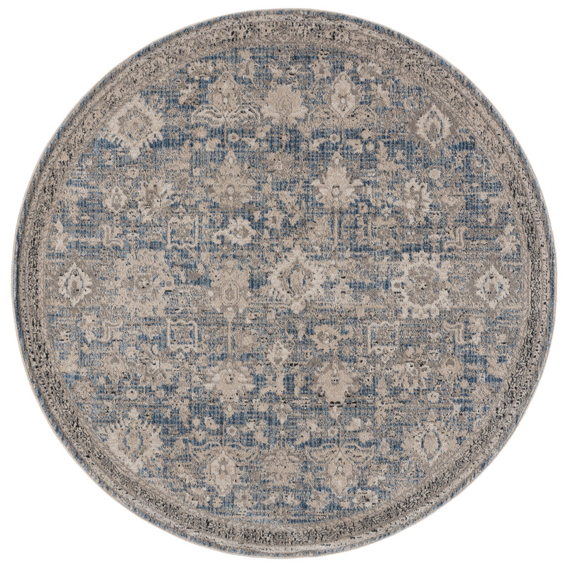 Grove 600 Performance Oriental Rug, Round 6'7"