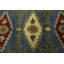 Tapis de couloir oriental bleu Ehudd