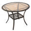 Table d'extérieur en résine, ancienne version