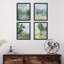 Rustique, pastel, printemps, campagne, campagne, classique, rétro, illustrations, chambre à coucher, décor encadré sur papier, impression de 4 pièces-93011933-93011935