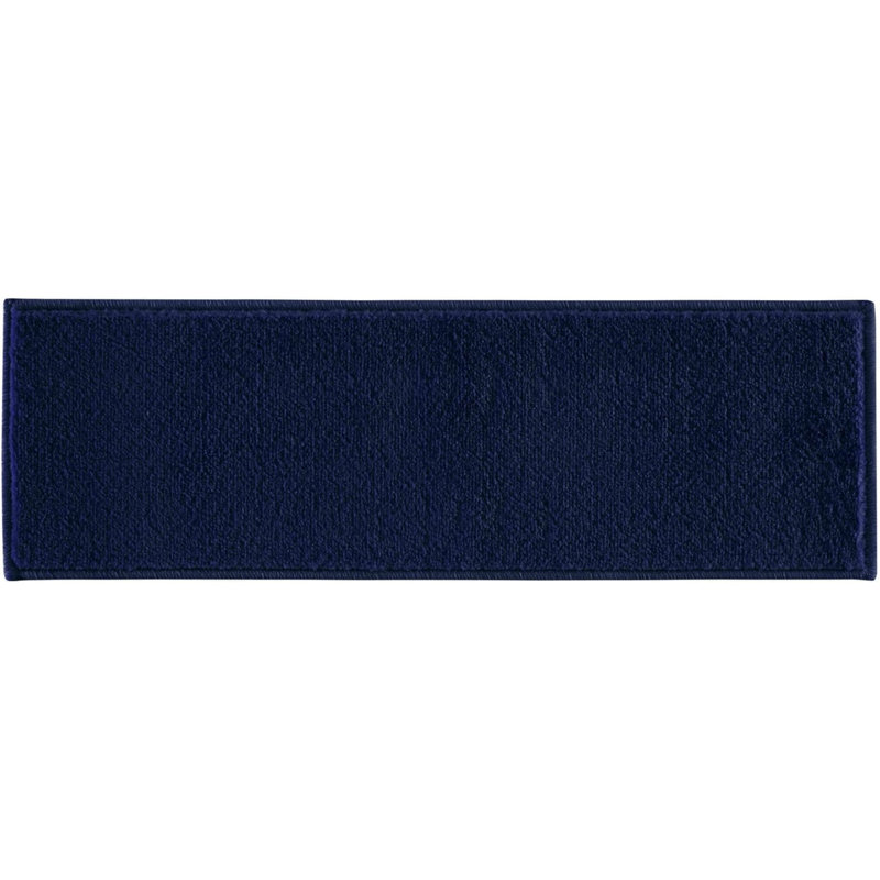 Tapis d'escalier bleu marine antidérapant