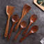 Ensemble d'ustensiles de cuisine 9 pièces, ensemble d'ustensiles de cuisine en bois, résistant à la chaleur antiadhésif