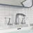 Doris Widespread 2-handle Bathroom Faucet with Drain Assembly-83571802