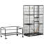 Cage à oiseaux à toit plat 71 po Edgell