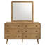 Commode 6 tiroirs avec miroir Saturn