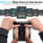 Smart Bathroom Scale with Sensory Handle - 8-Electrode High Precision Body Composition Monitor - 26 Metrics, LED Display, BMI, Muscle & Fat Measurement - Compatible with Apple Health & Android Health - Ideal for Gym and Home Use 