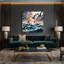 «Birds Wilson's Storm Petrel», art mural sur toile-1287976348