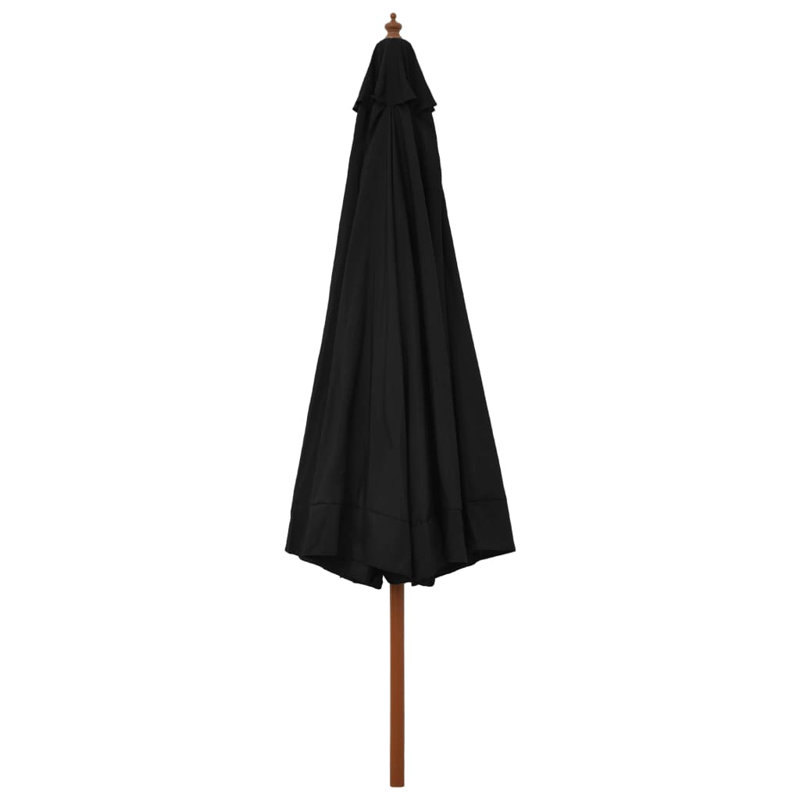 Parasol de plage Beffrey, Noir