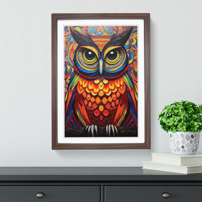 Owl Op - Framed Print