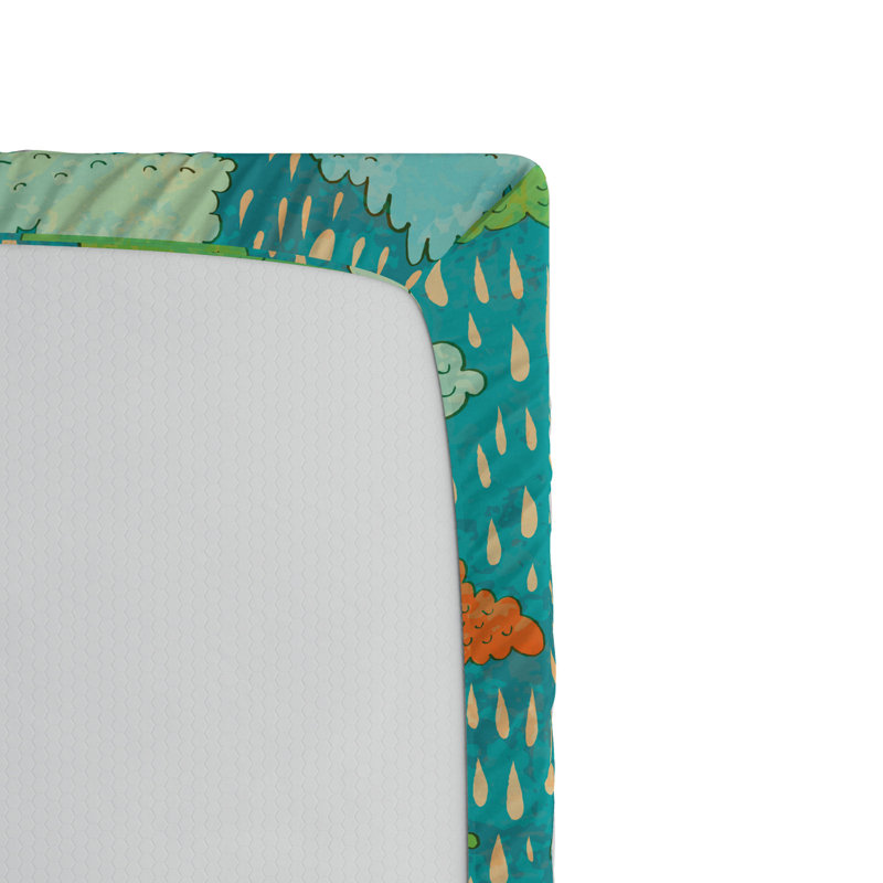 Microfiber Fitted Sheet, Twin Fitted Sheet