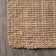 Tapis naturel en jute tissé à la main Pata
