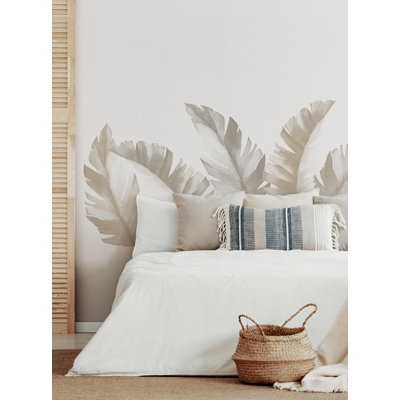 Aquarelle, feuilles de jungle tropicale