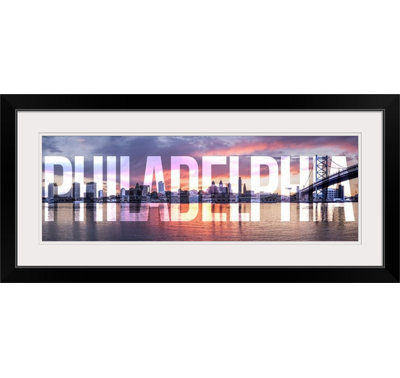 « philadelphia, transparent overlay », impression