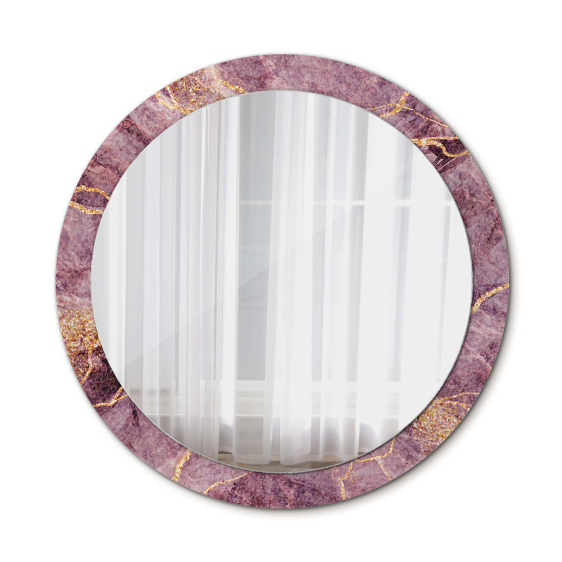 Huldar Glass Flat Wall Mirror
