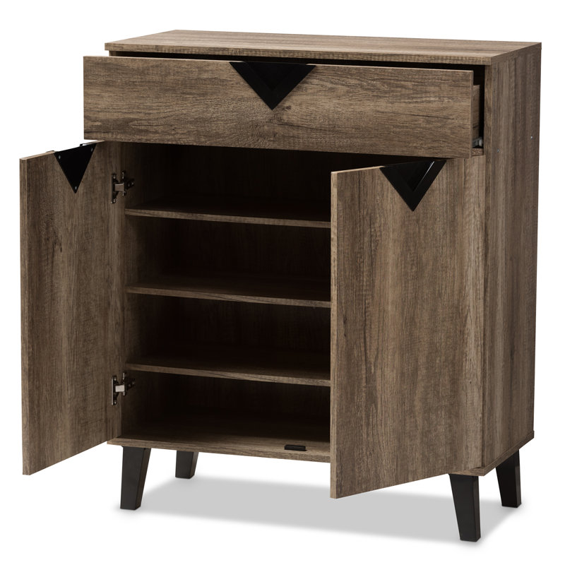 12 Pair Shoe Storage Cabinet