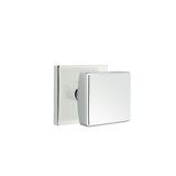 Privacy Square Knob with Square Rose