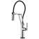 Litze® Pull Down SmartTouch® Single Handle Kitchen Faucet with Accessories