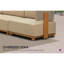 Ensemble de mobilier de jardin en forme de L comprenant un canapé 7 pièces, 2 poufs et 1 table.-1279608162