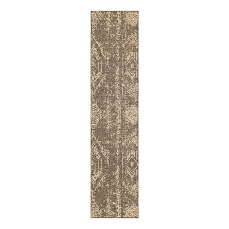 Abstract Indoor Rug, Runner 2'9" x 12'