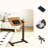 Modern Height-Adjustable C-Type Mobile End Table, Couch Flipped Side Table-125686450