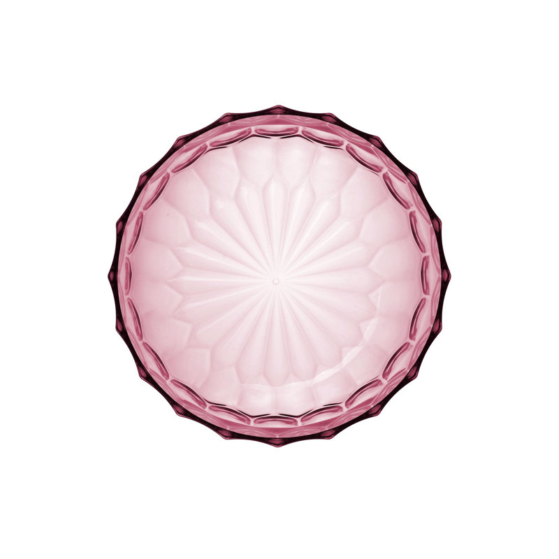 Jellies Transparent Or Mass-dyed Thermoplastic Technopolymer Bowl, Pink