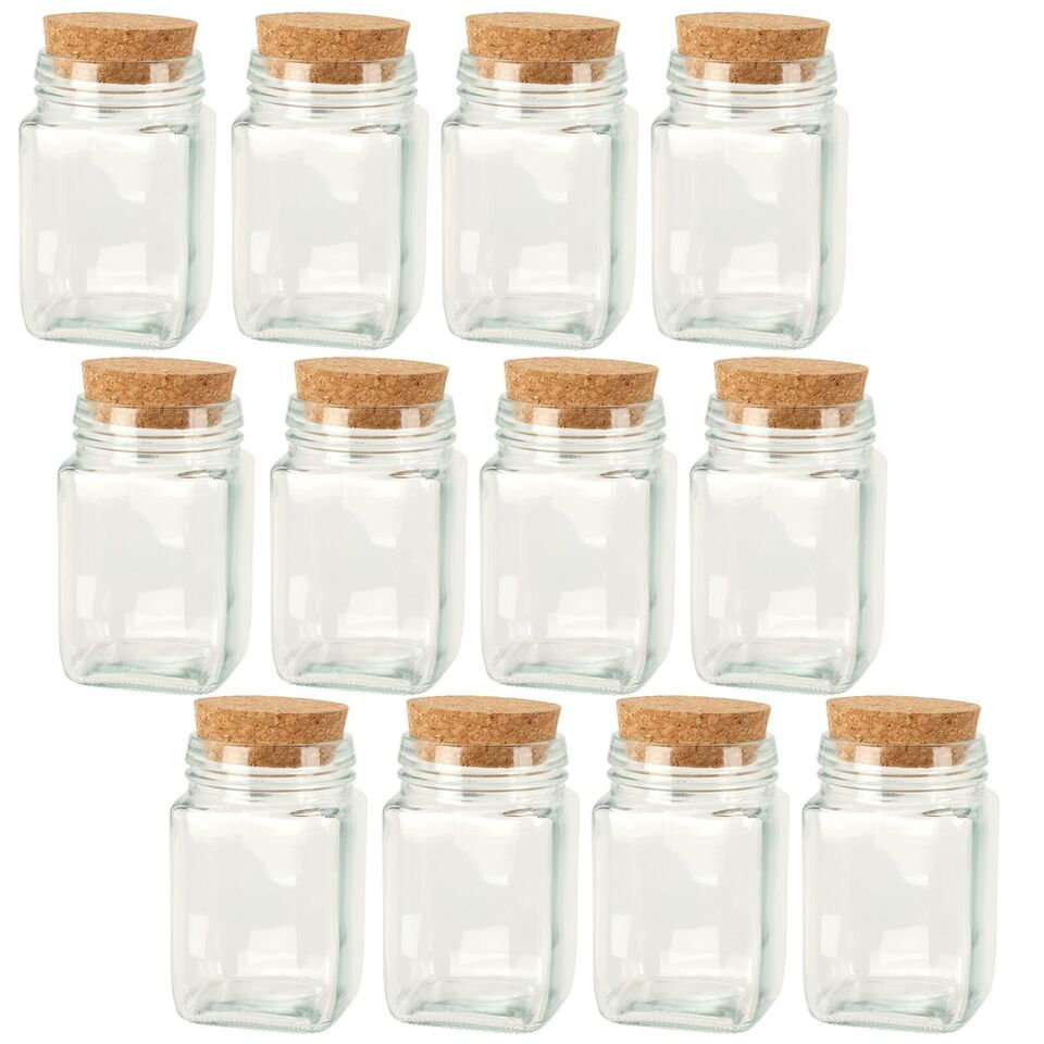 Glass Jar - Set of 12
