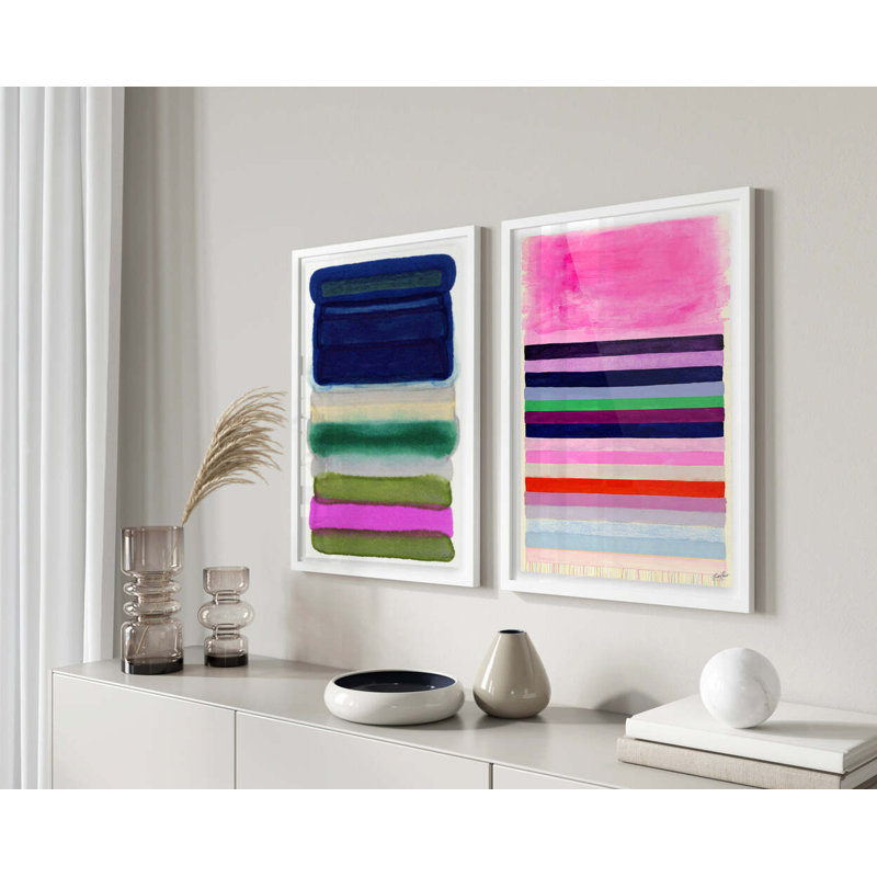 Dance Party By Kristi Kohut, White Wood, 18" H x 24" W