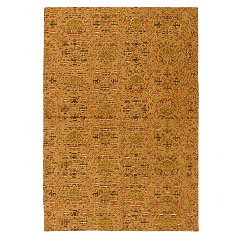 Flatweave Wool Ikat Indoor Rug